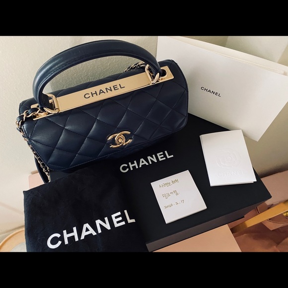 Chanel top handle bag - Picture 6 of 8